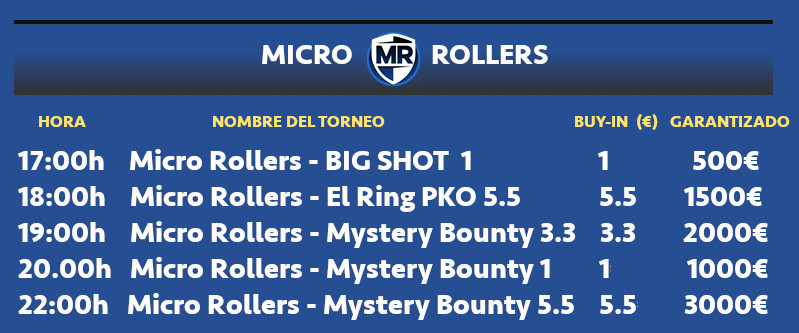 MICRO ROLLERS DIARIOS