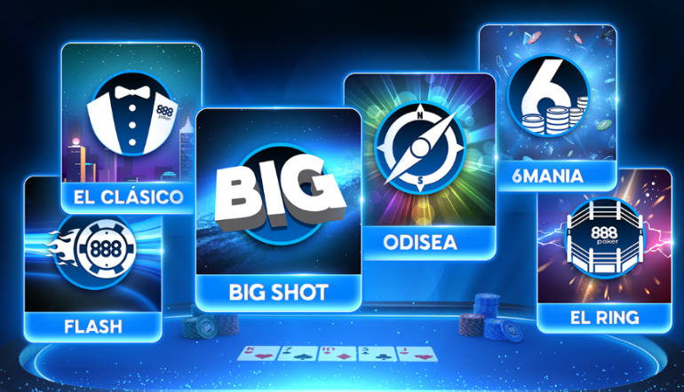 Nuevos torneos de 888poker