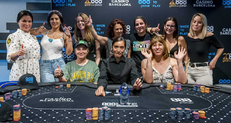 Ladies Event 2022 888live poker Barcelona