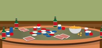 Jugar al poker con amigos