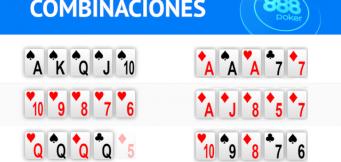 Combinaciones ranking de poker