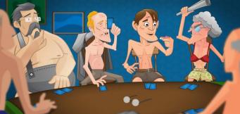 Strip poker