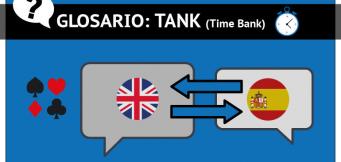 Vocabulario de poker, el time bank o tank
