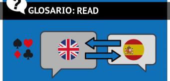 Leer una mano de poker o read las cartas de la mesa
