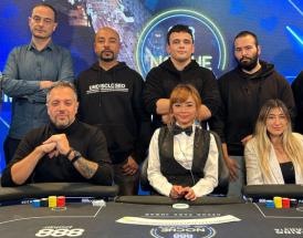 Carmen Sandwich en el Episodio 7 de Noche de Poker 9