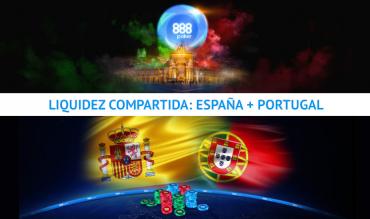 888poker Liquidez Compartida España y Portugal